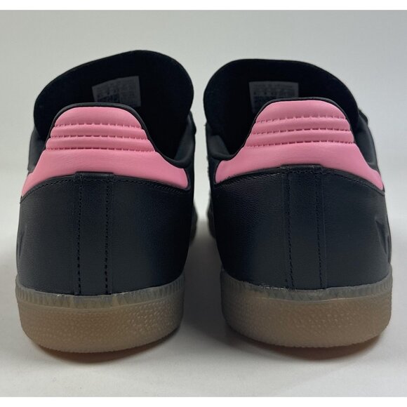 Adidas Samba Lionel Messi Mens 9 Black Pink Shoes Athletic Inter Miami JP7845 - Picture 7 of 9